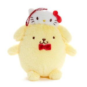 Pompompurin Mascot Bag Charm (Hello Kitty 50th Anniv.) Plush NAKAJIMA CORPORATION   