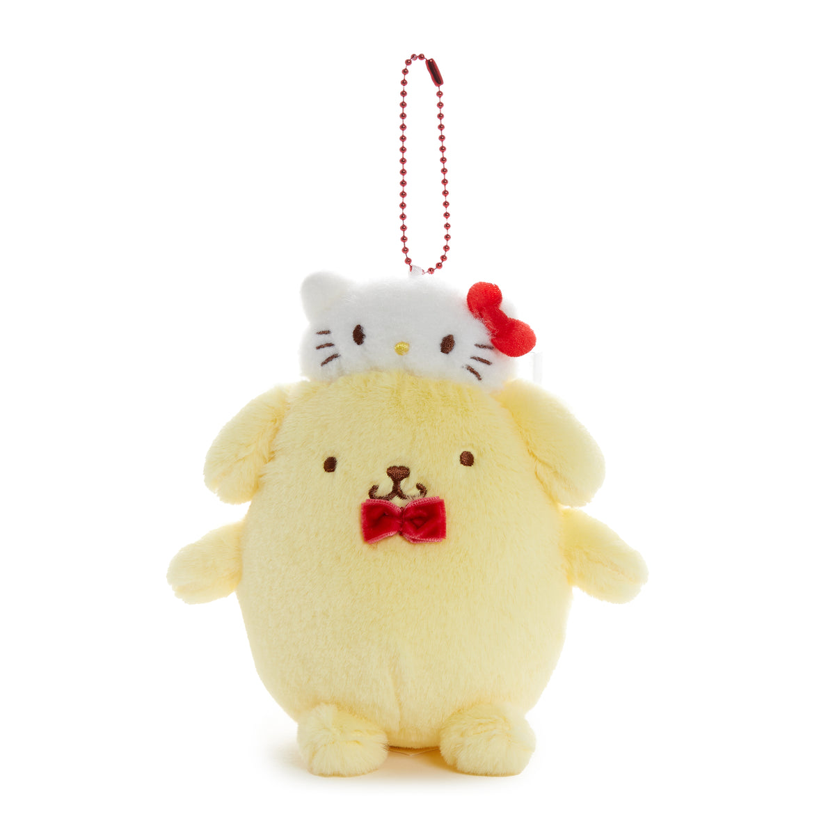 Pompompurin Mascot Bag Charm (Hello Kitty 50th Anniv.) Plush NAKAJIMA CORPORATION   