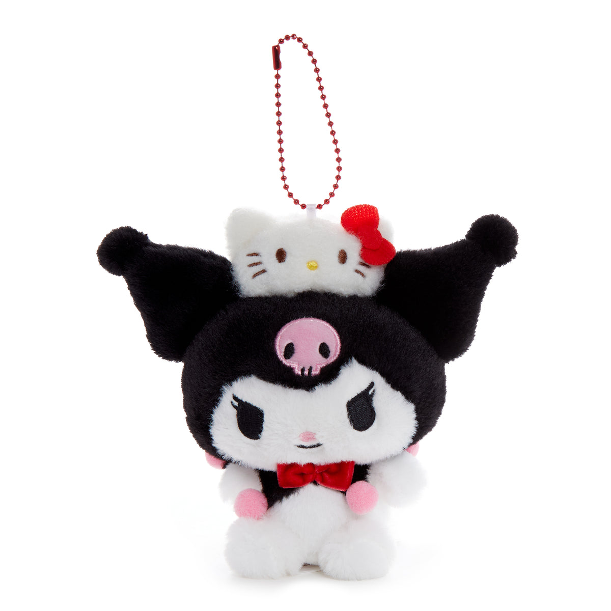 Kuromi Mascot Bag Charm (Hello Kitty 50th Anniv.) Plush NAKAJIMA CORPORATION   