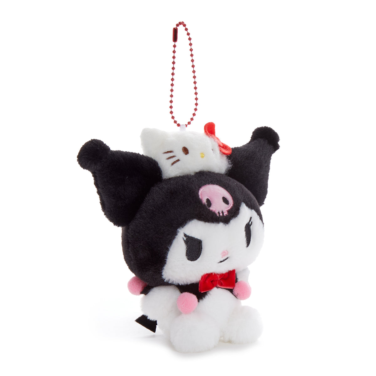 Kuromi Mascot Bag Charm (Hello Kitty 50th Anniv.) Plush NAKAJIMA CORPORATION   