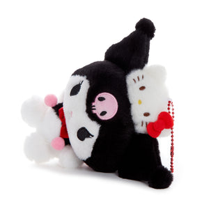 Kuromi Mascot Bag Charm (Hello Kitty 50th Anniv.) Plush NAKAJIMA CORPORATION   