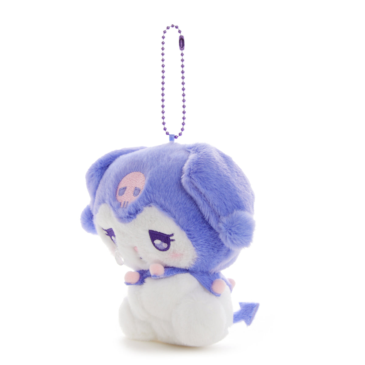 Kuromi Sad Mascot Bag Charm (Many Moods Series) Plush NAKAJIMA CORPORATION   