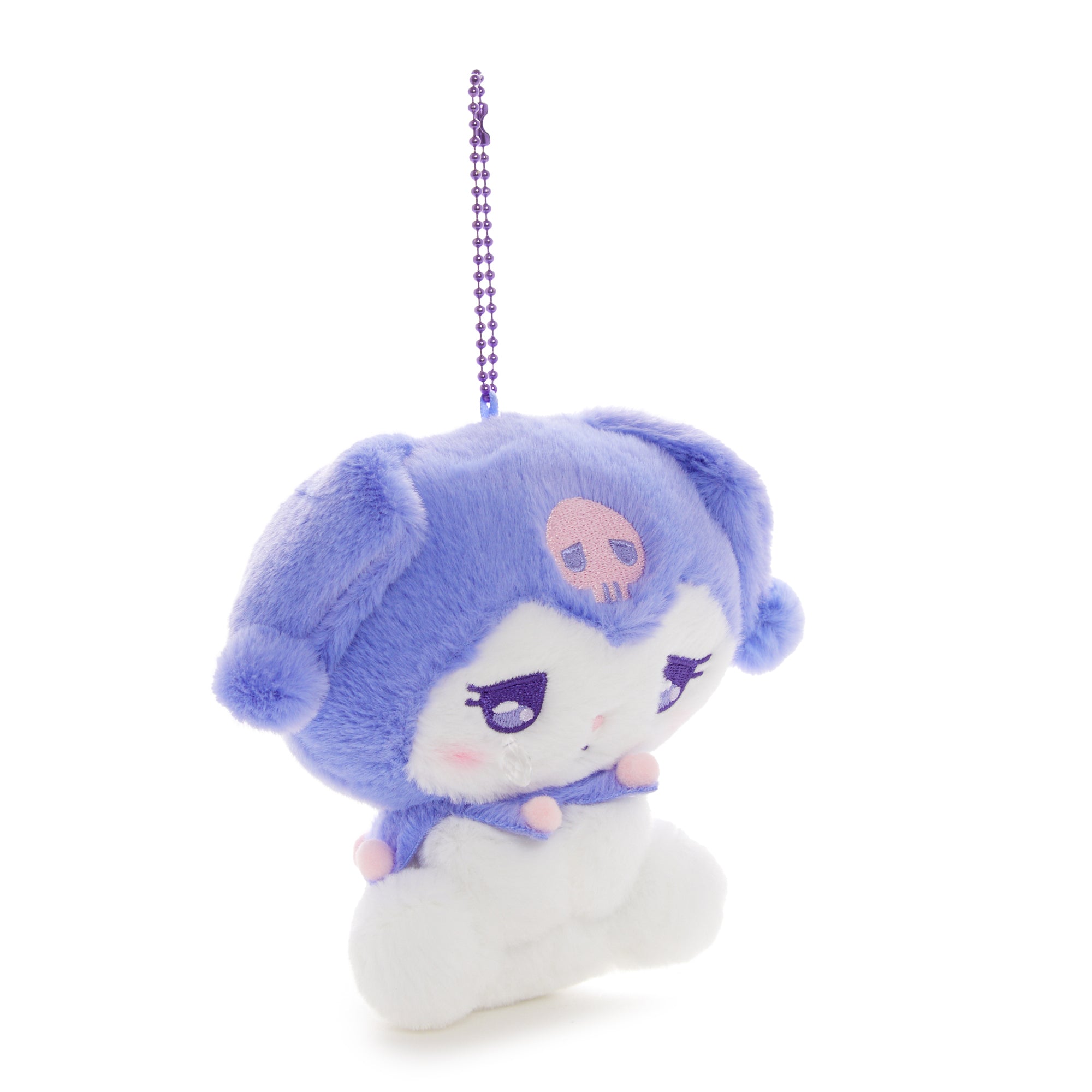 Kuromi Sad Mascot Bag Charm (Many Moods Series) Plush NAKAJIMA CORPORATION   