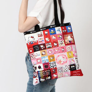 Hello Kitty x LeSportsac Large Emerald Tote (50 Years Of History) Bags LeSportsac   