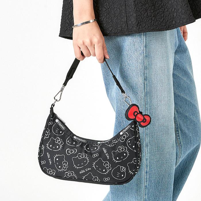 Hello Kitty x Lesportsac Small Convertible Hobo Bag I Am A Star