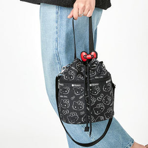 Hello Kitty x LeSportsac Drawstring Bucket Bag (I Am A Star) Bags LeSportsac   