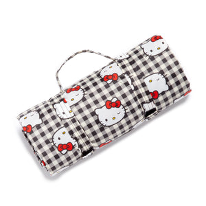 Hello Kitty x Baggu 50th Anniversary Puffy Picnic Blanket (Black Gingham) Home Goods Baggu Corporation   