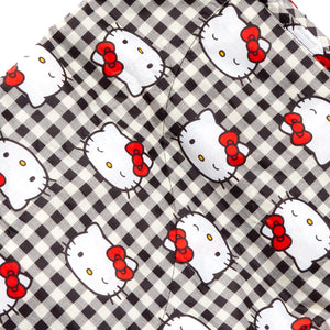 Hello Kitty x Baggu 50th Anniversary Puffy Picnic Blanket (Black Gingham) Home Goods Baggu Corporation   