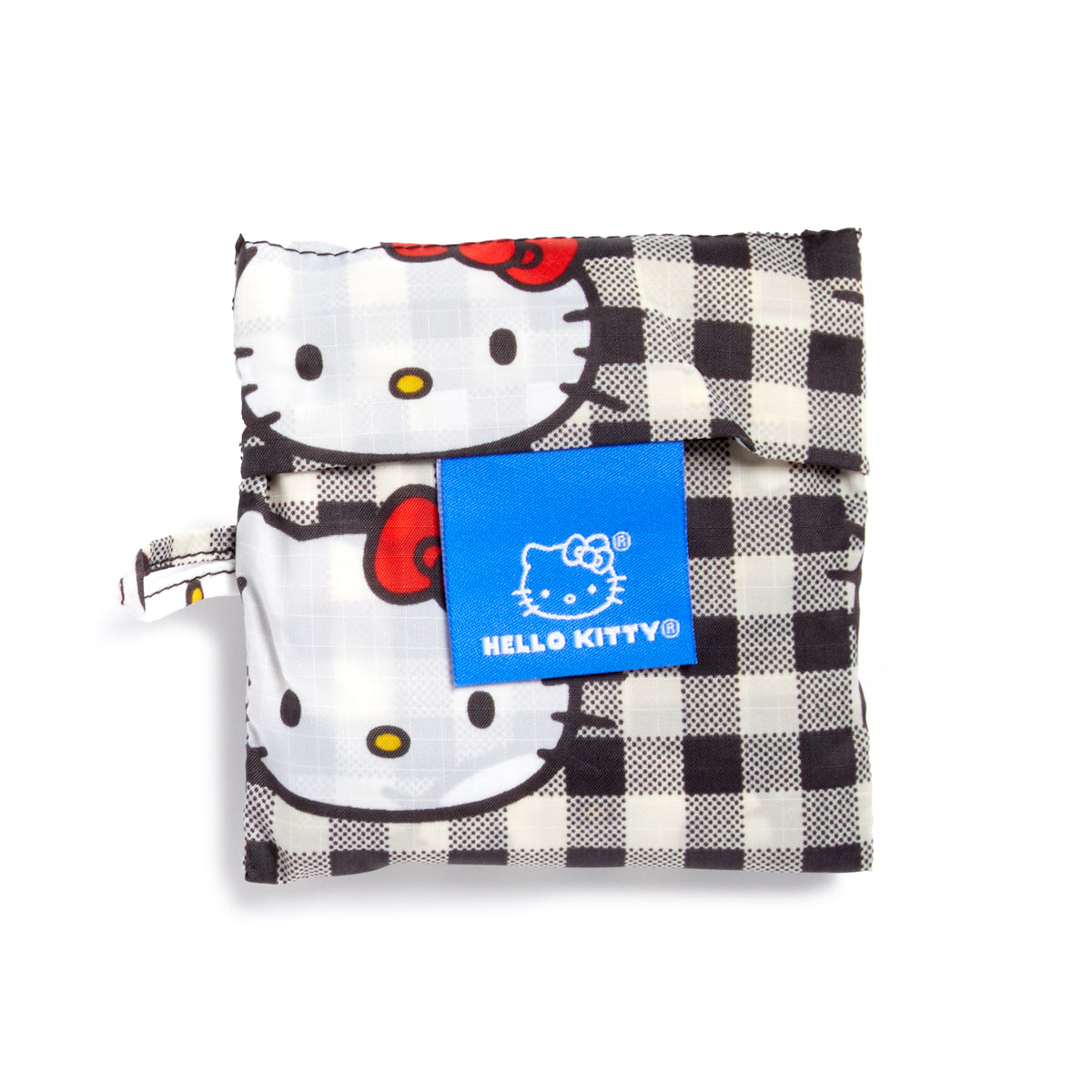 Hello Kitty x Baggu 50th Anniversary Baby Baggu (Black Gingham) Bags Baggu Corporation   