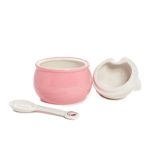 Hello Kitty Ceramic Sculpted Bowl and Spoon Set Home Goods BIOWORLD