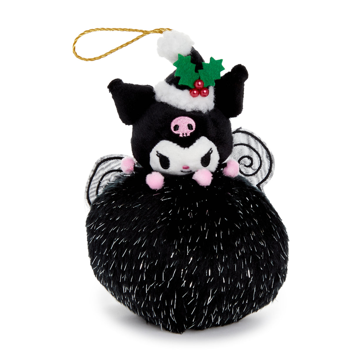 Kuromi Boa Ball Ornament Seasonal NAKAJIMA CORPORATION