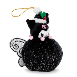 Kuromi Boa Ball Ornament Seasonal NAKAJIMA CORPORATION