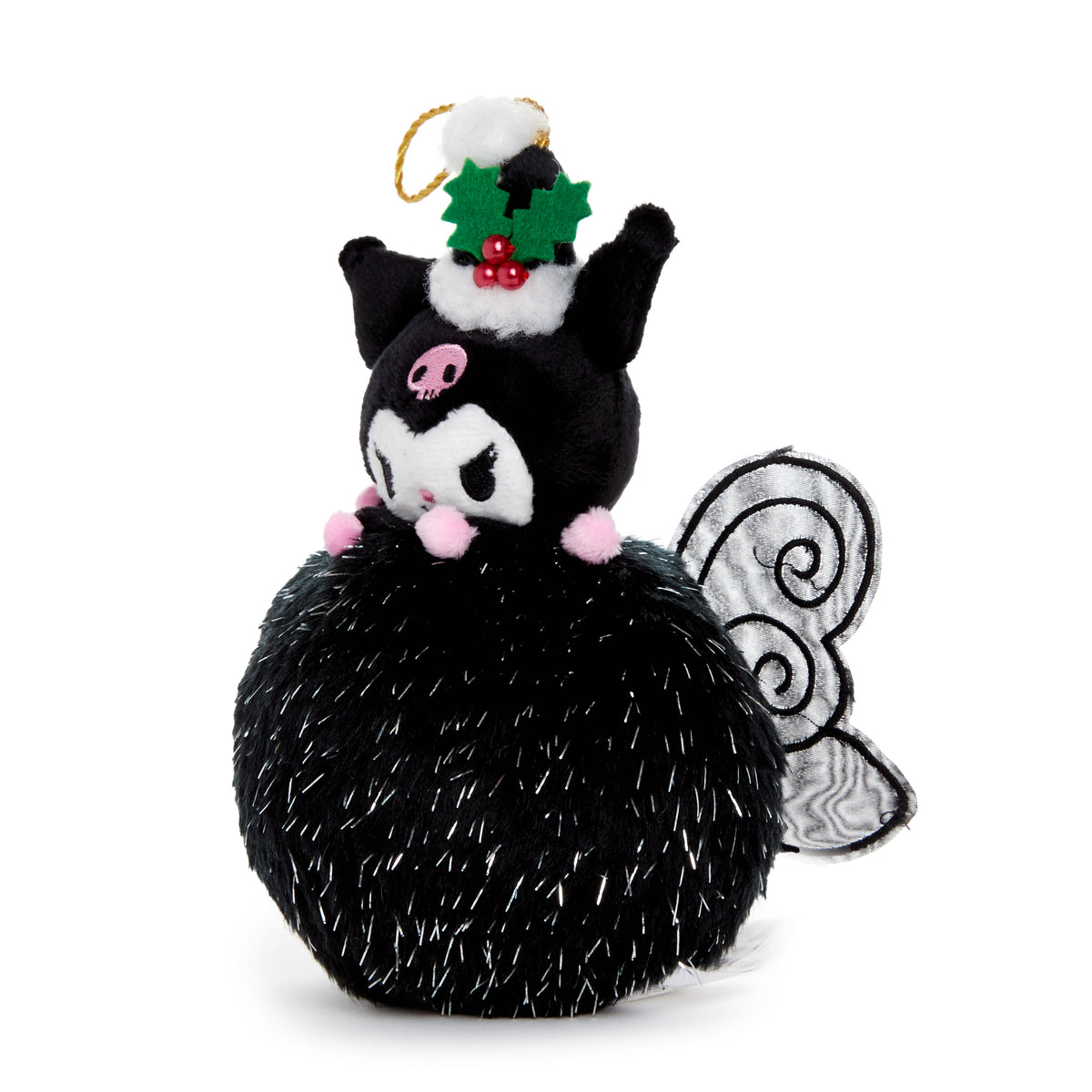 Kuromi Boa Ball Ornament Seasonal NAKAJIMA CORPORATION