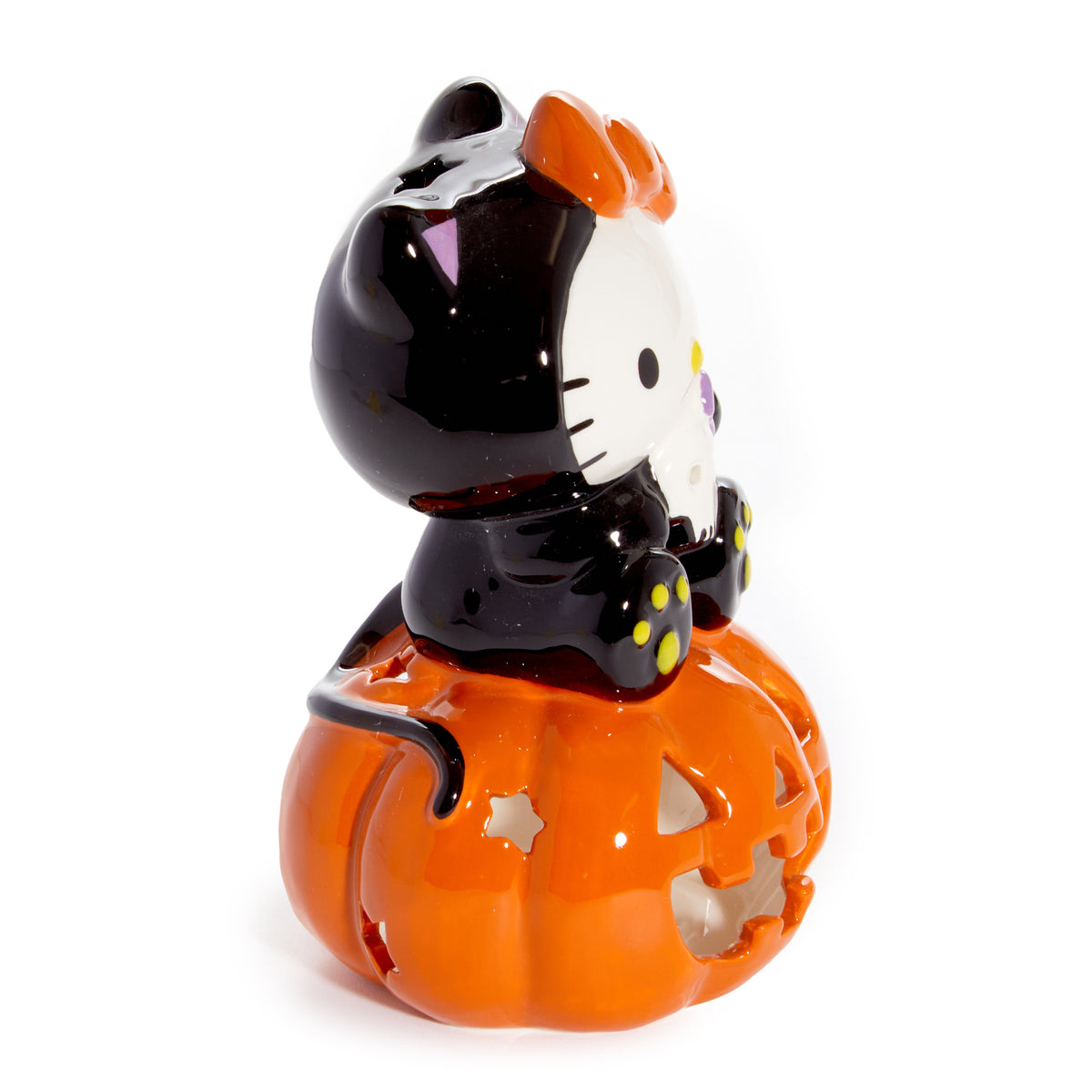 Hello Kitty Halloween Ceramic Tealight Holder Seasonal Blue Sky Clayworks   