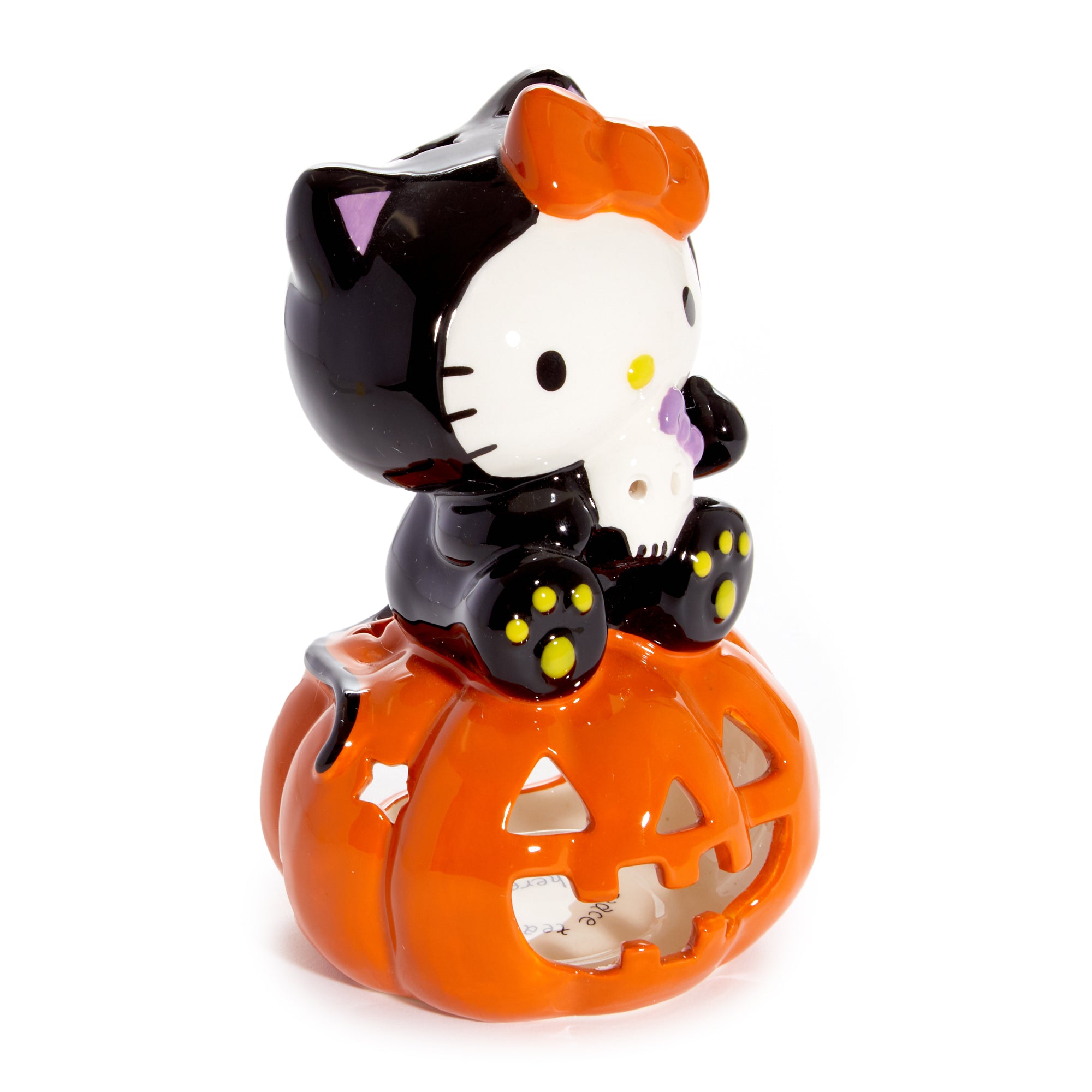 Hello Kitty Halloween Ceramic Tealight Holder Seasonal Blue Sky Clayworks   