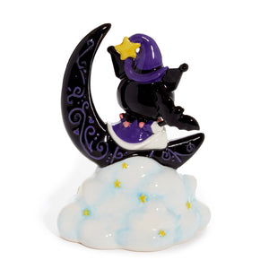 Kuromi Mystic Moon Ceramic Figurine Seasonal Blue Sky Clayworks   