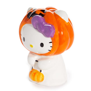 Hello Kitty Halloween Trick or Treat Ghost Ceramic Figurine Seasonal Blue Sky Clayworks   