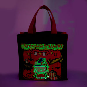 Hello Kitty 2024 Halloween Glow-in-the-Dark Treat Bag Bags HUNET   