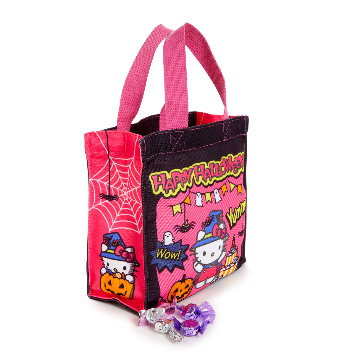 Hello Kitty 2024 Halloween Glow-in-the-Dark Treat Bag Bags HUNET   