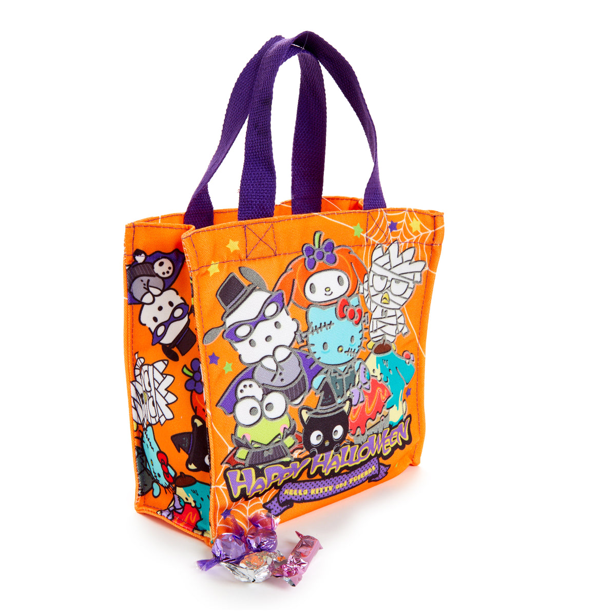 Hello Kitty and Friends 2024 Halloween Glow-in-the-Dark Treat Bag Bags HUNET   