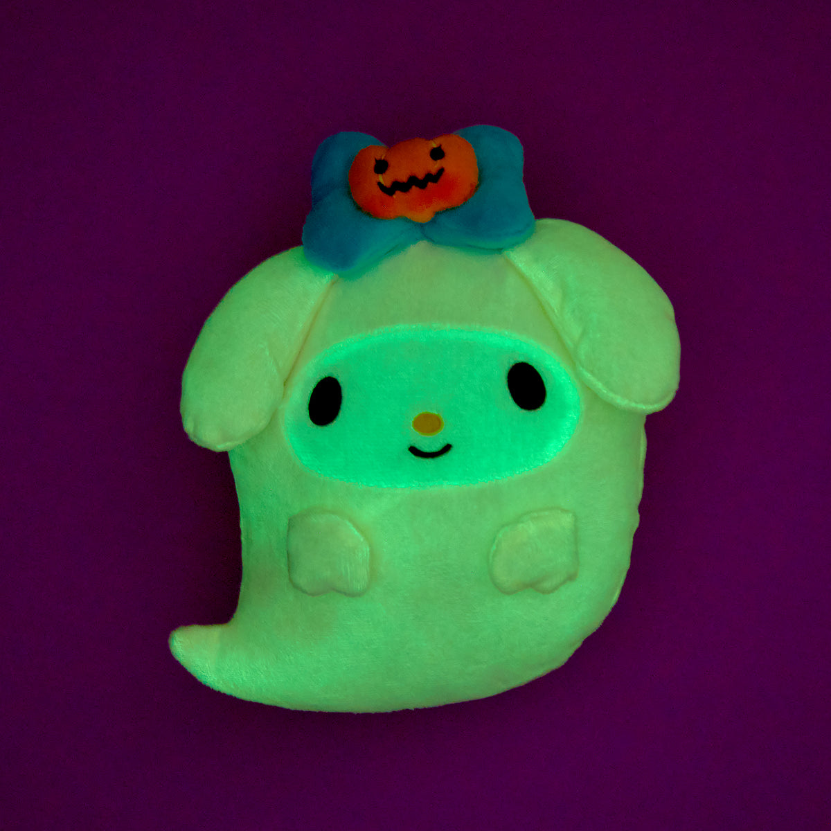 My Melody 2024 Halloween Glow-In-The-Dark Ghost 8&quot; Plush Plush HUNET   