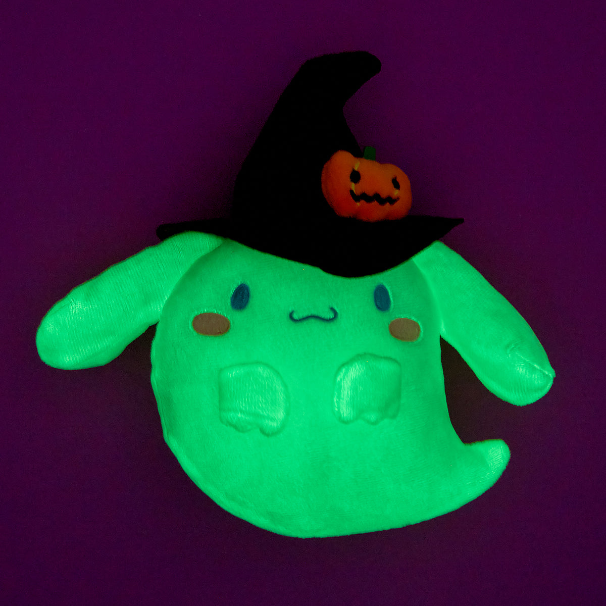 Cinnamoroll 2024 Halloween Glow-In-The-Dark Ghost 8&quot; Plush Plush HUNET   