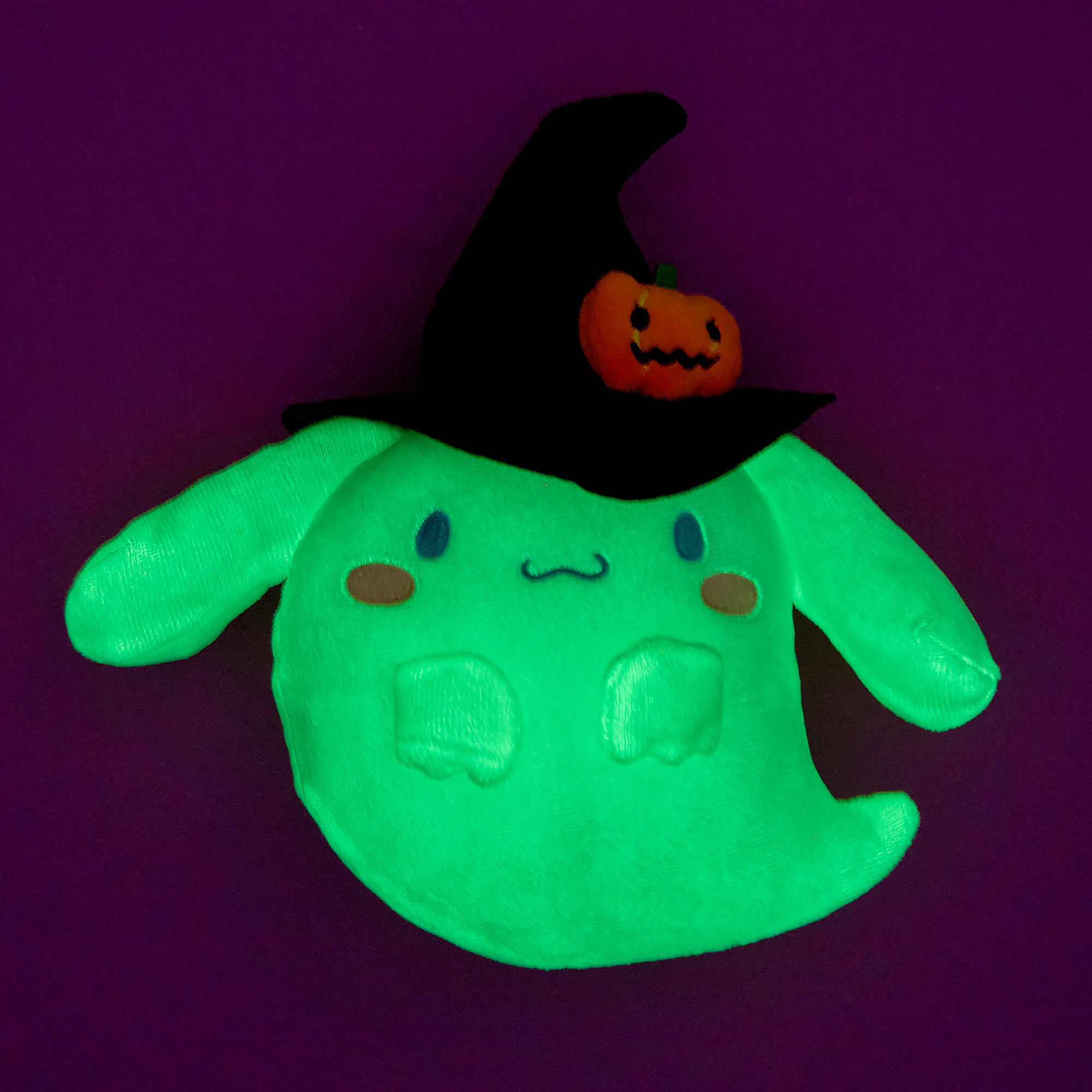 Cinnamoroll 2024 Halloween Glow-In-The-Dark Ghost 8" Plush Plush HUNET   