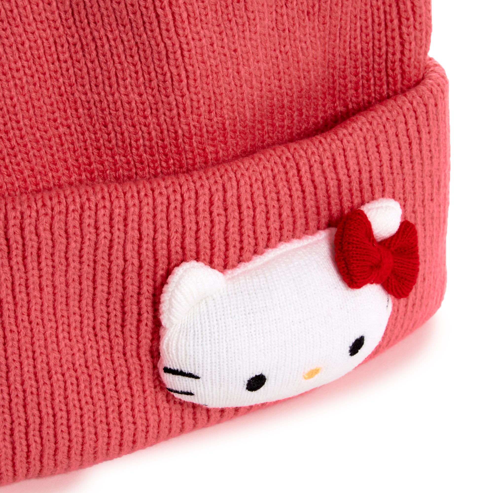 Hello Kitty Knit Mascot Beanie Accessory BIOWORLD