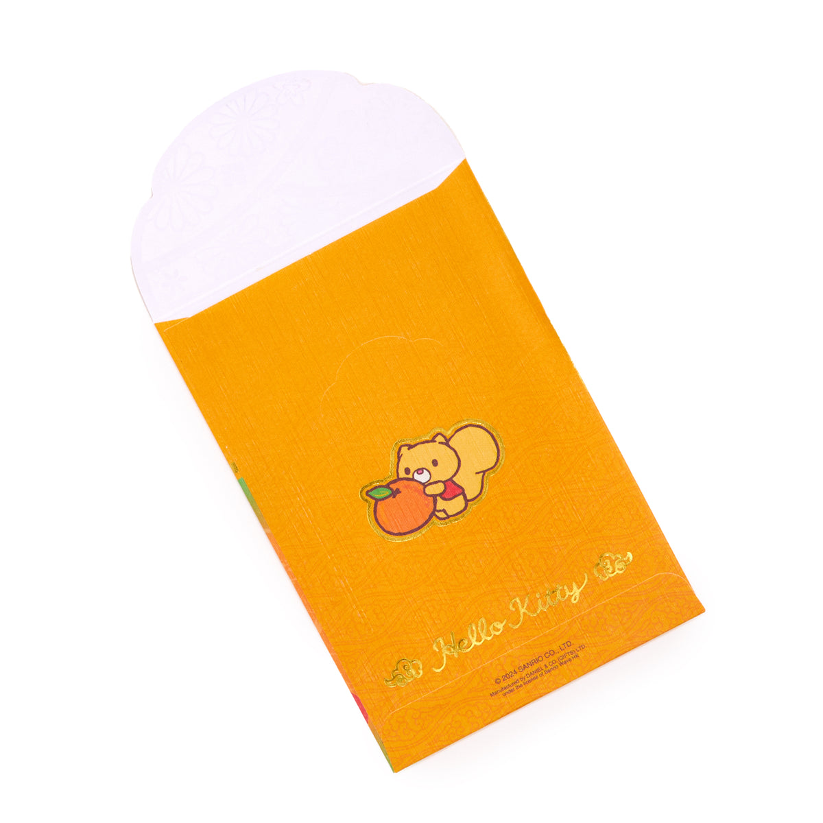 Hello Kitty 10-pc Enclosure Envelopes (Gold) Stationery Global Original