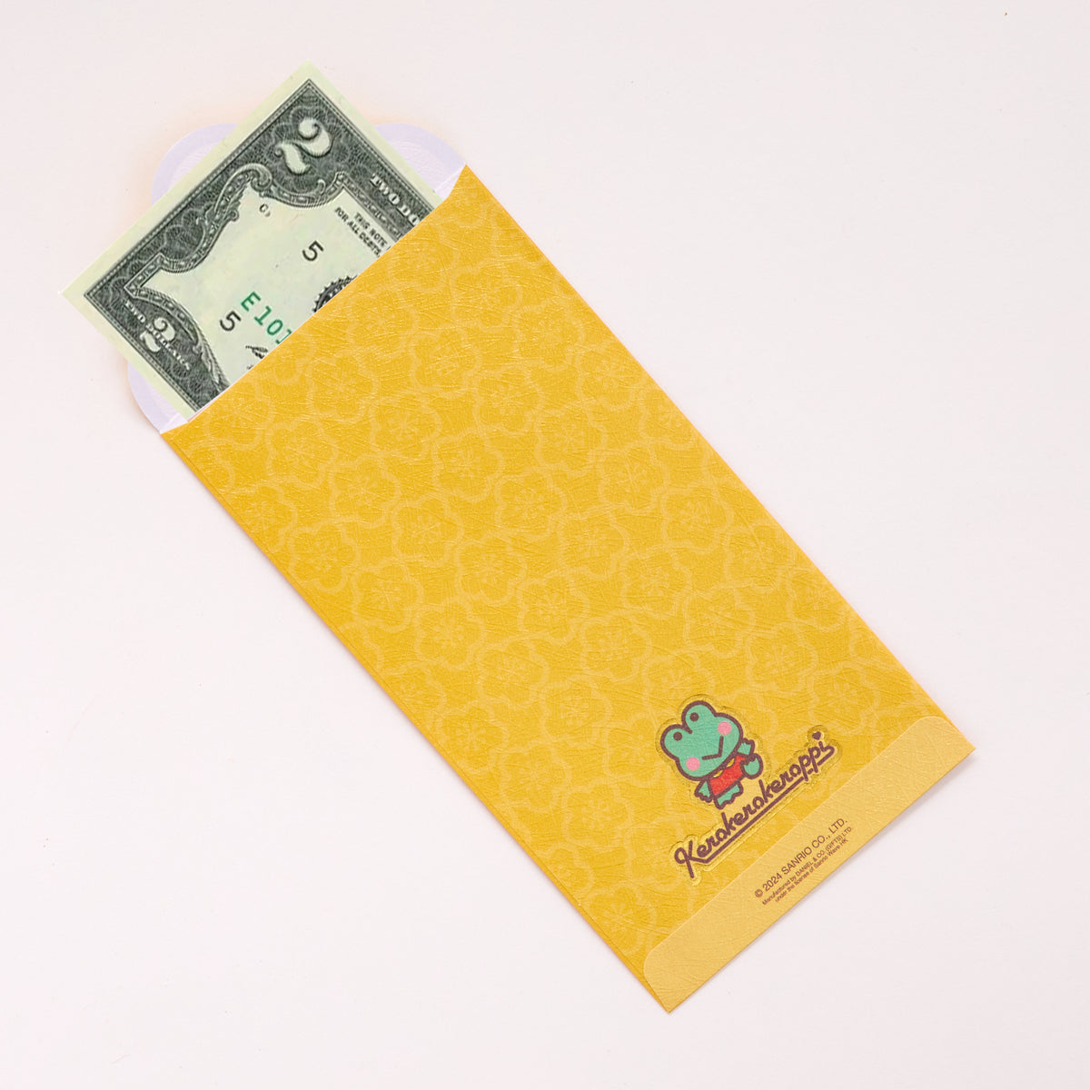 Keroppi 8-pc Vertical Enclosure Envelopes (Gold) Stationery Global Original