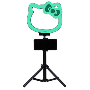 Hello Kitty® Supercute 10” RGB Desktop Ring Light with Tripod Makeup Lighting Impressions Vanity Co.   