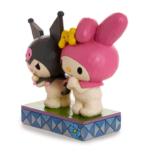 Kuromi and My Melody Figurine (Jim Shore Sanrio Collection) Home Goods ENESCO LLC   