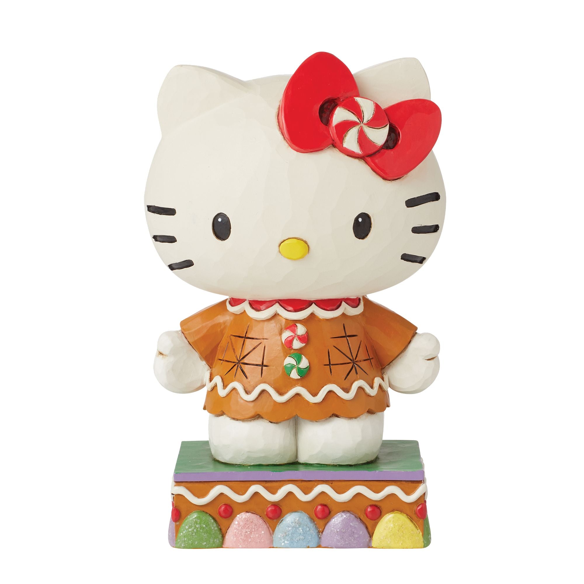 Hello Kitty Gingerbread Figurine (Jim Shore Sanrio Collection) Home Goods ENESCO LLC   