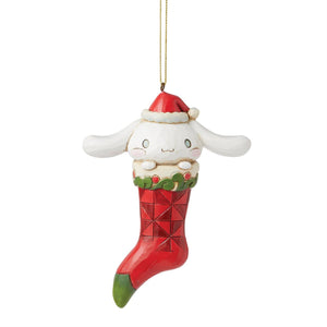 Cinnamoroll Stocking Hanging Ornament (Jim Shore Sanrio Collection) Home Goods ENESCO LLC   