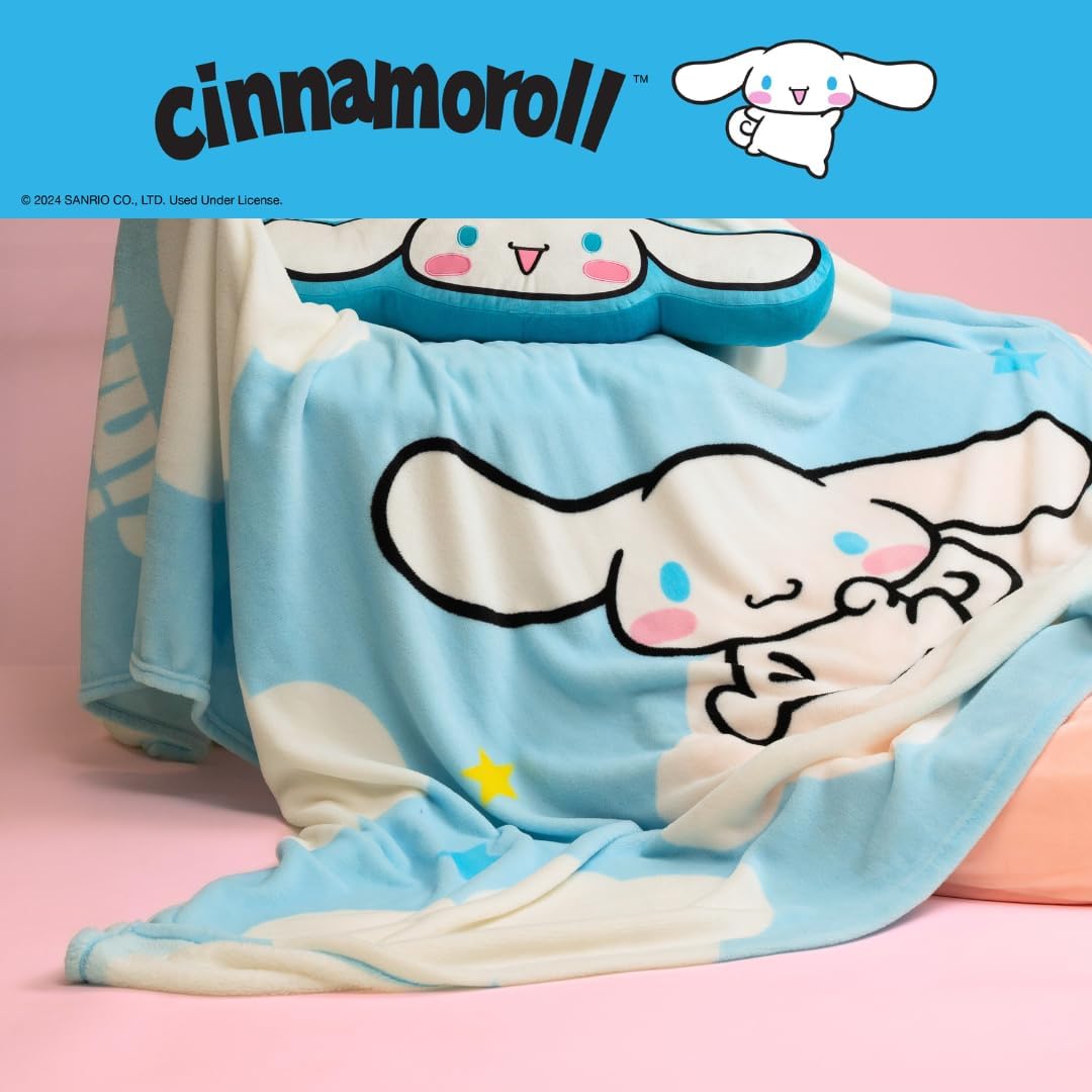 Cinnamoroll Wish Upon A Star Throw Blanket Home Goods Franco Manufacturing Co Inc   