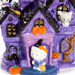 Hello Kitty and Friends Haunted Ceramic Candle House Seasonal Blue Sky Clayworks   