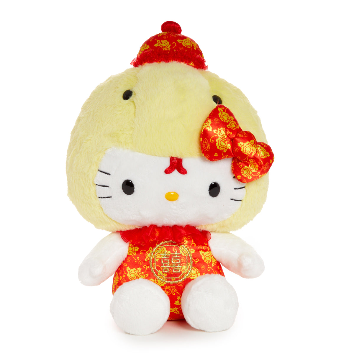 Hello Kitty 10&quot; Yellow Plush (Year of the Snake) Plush NAKAJIMA CORPORATION