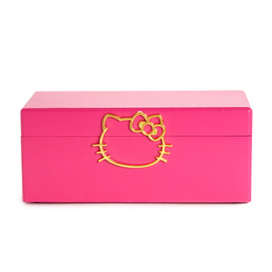 Hello Kitty Pink Lacquered Jewelry Box Organizer Home Goods JACMEL JEWELRY INC   