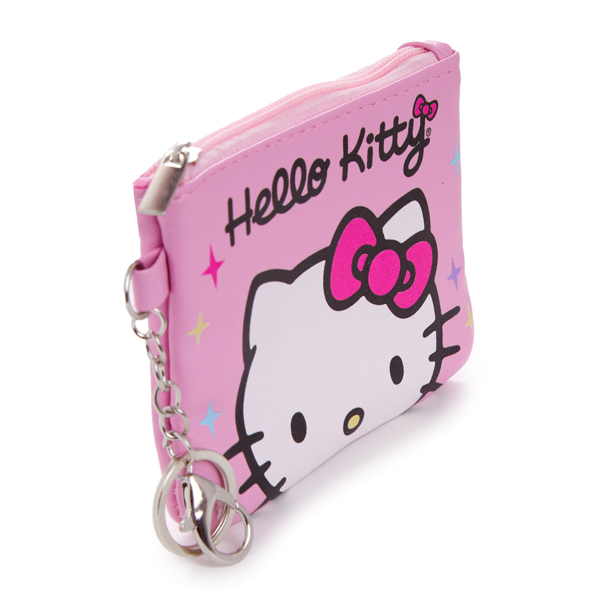 Hello Kitty Pink Keychain Card Case Bags JACMEL JEWELRY INC   