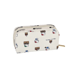 Hello Kitty LeSportsac Rectangular Cosmetic Bag (No Bag No Life) Bags LeSportsac   