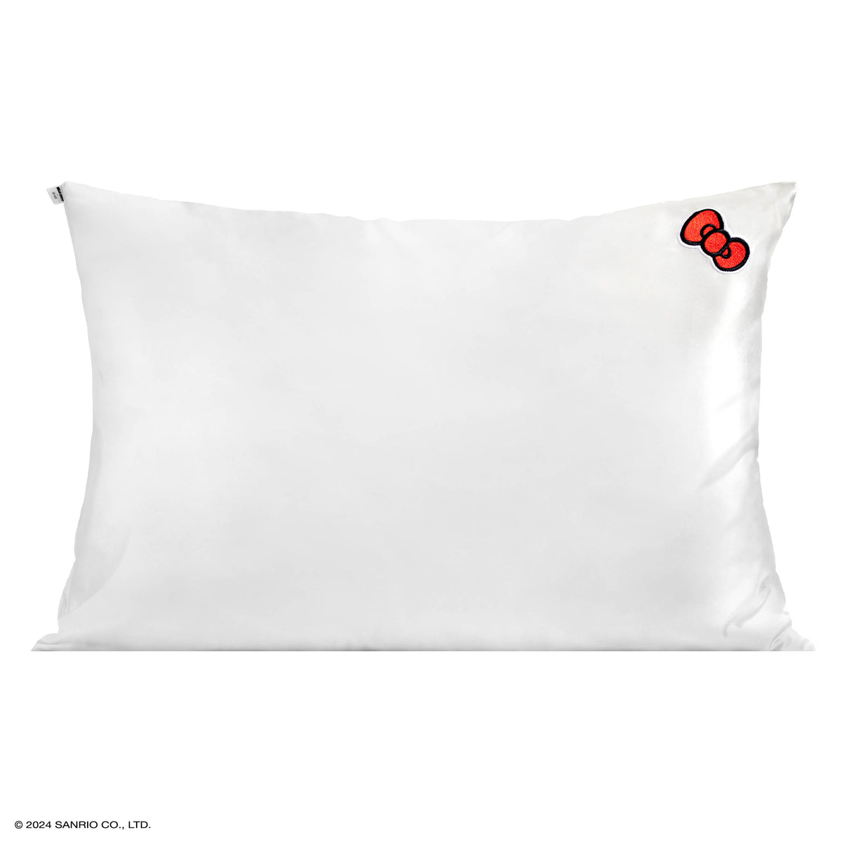 Hello Kitty x Kitsch Bow Pillowcase (Solid Ivory) Home Goods Kitsch LLC   