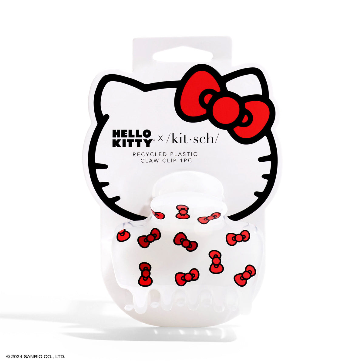 Hello Kitty x Kitsch Puffy Claw Clip (Bows) Accessory Kitsch LLC   