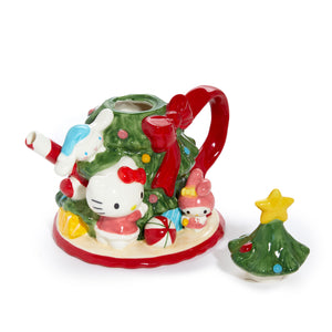 Hello Kitty and Friends Ceramic Holiday Tree Teapot