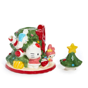 Hello Kitty and Friends Ceramic Holiday Tree Teapot