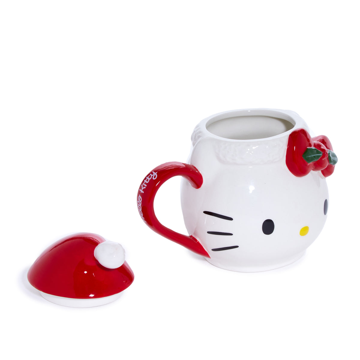 Hello Kitty Holiday Ceramic Mug and Figurine Gift Set Seasonal Blue Sky Clayworks