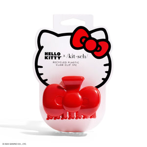 Hello Kitty x Kitsch Bow Shape Claw Clip (Red) Accessory Kitsch LLC   