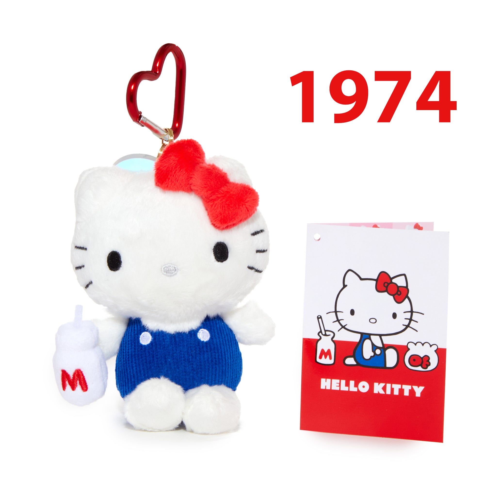 Hello Kitty 50th Anniversary Plush Mascot (1974) Plush Global Original   