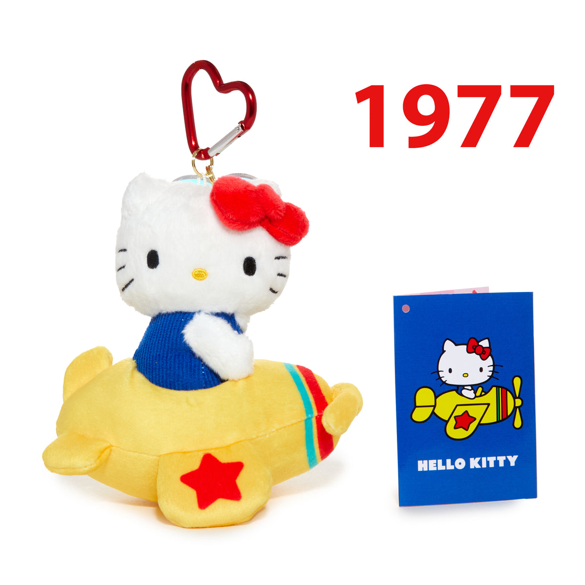 Hello Kitty 50th Anniversary Plush Mascot (1977) Plush Global Original   