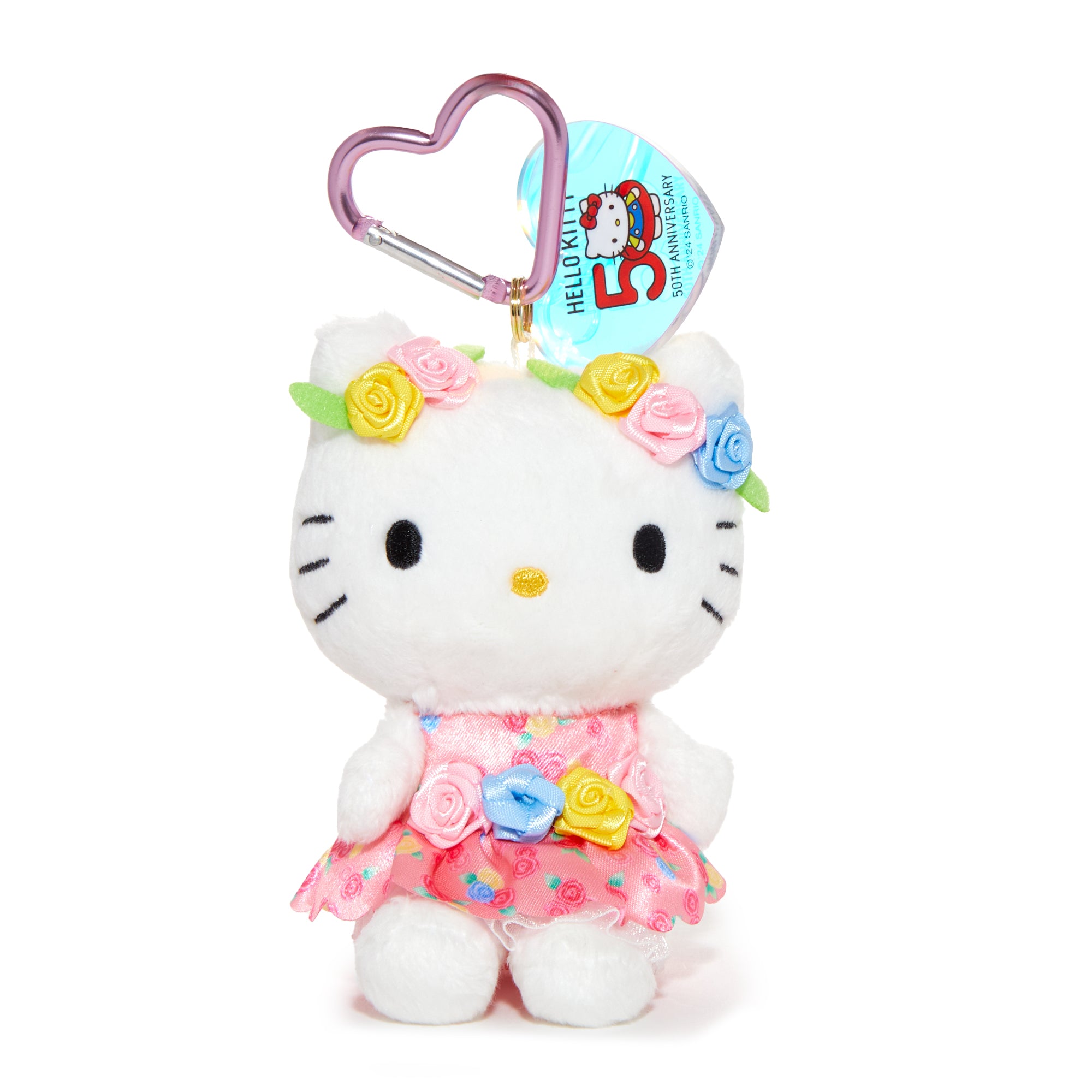 Hello Kitty 50th Anniversary Plush Mascot (2001) Plush Global Original   