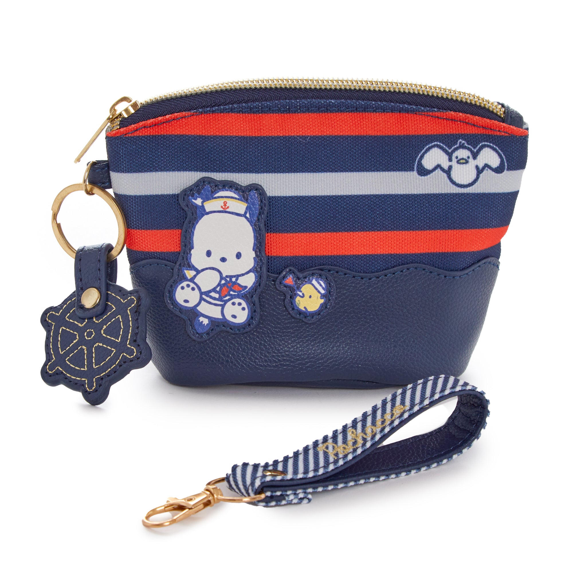 Pochacco Mini Zipper Pouch (Nautical Series) Bags Global Original   